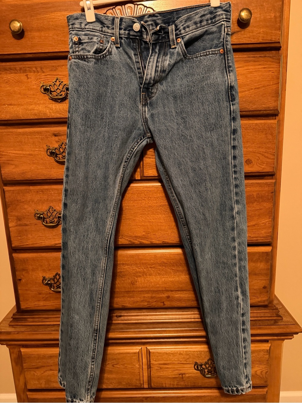Men’s Levi’s 505 Levis Classic High-Waist Blue Denim Jeans - set of 4